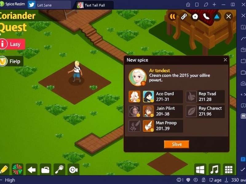 Spice Realm Character Customization