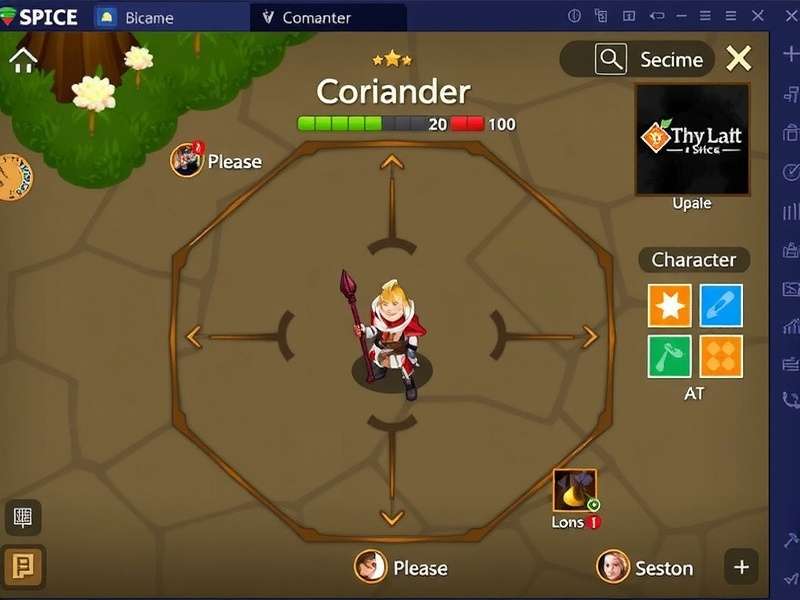 Spice Realm Coriander Quest Gameplay